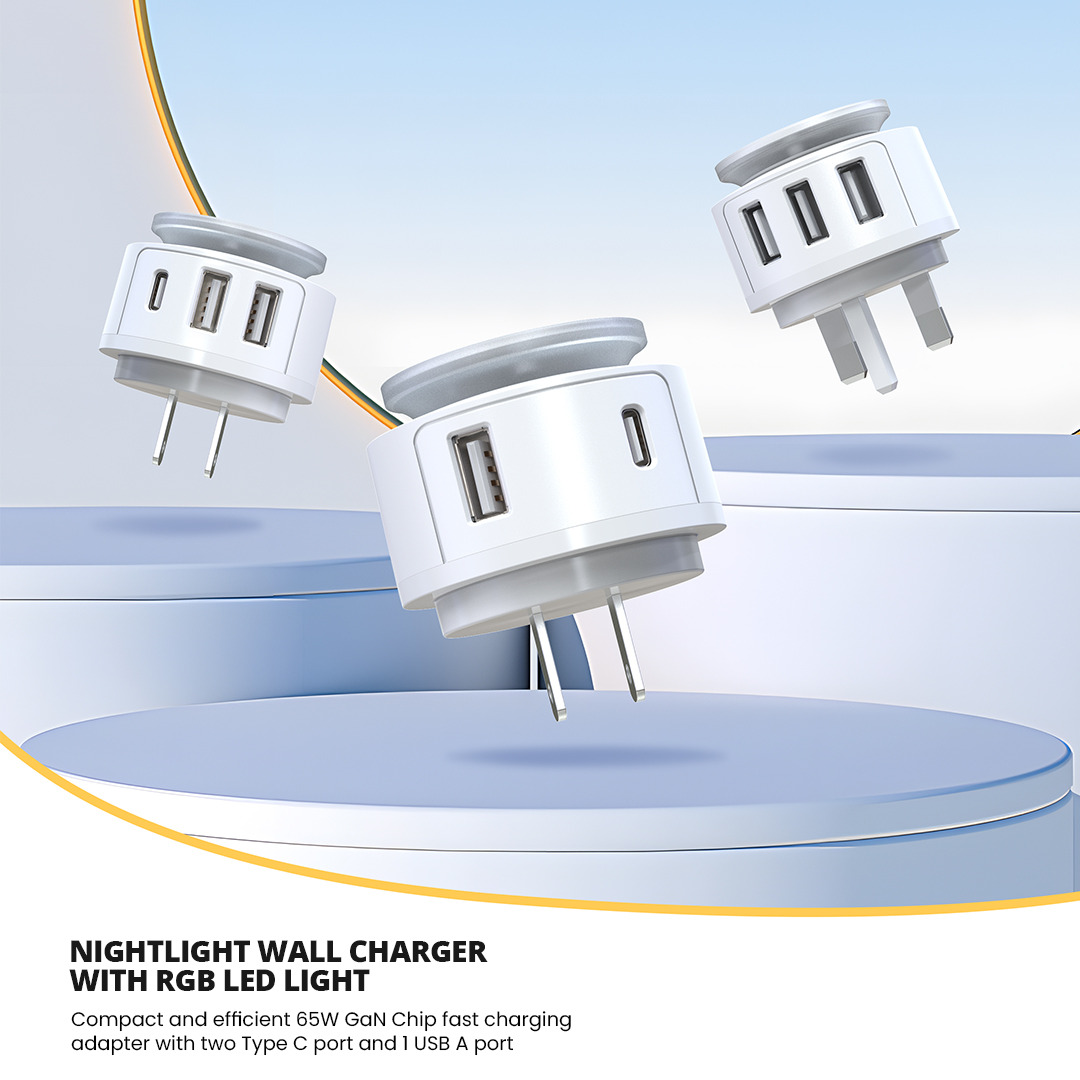 2C+1A 65W GaN/m